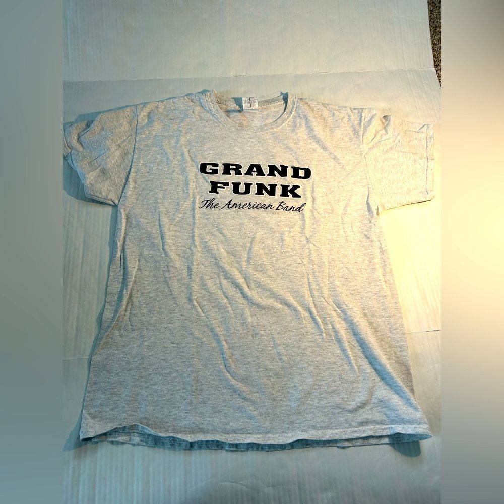 Grand Funk The American Band Gray T-Shirt Size L